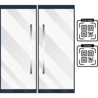 Puerta lectores